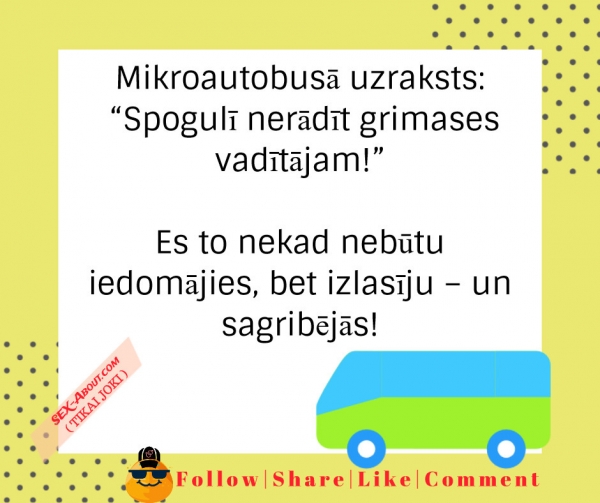 Nerādīt grimmases vadītājam