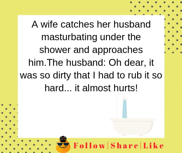 Husband masturbating