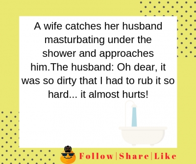 Husband masturbating
