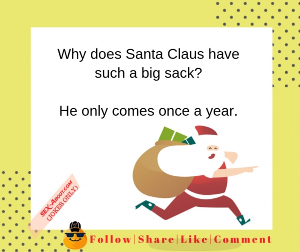Santa Claus have such a big sack