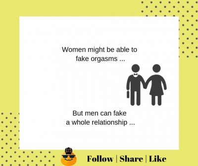 Fake  relationship